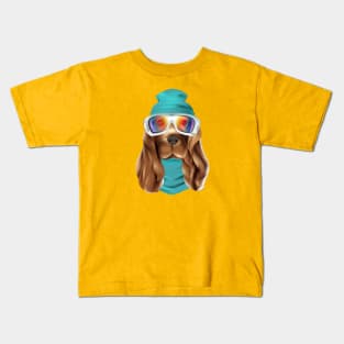 Hipster Labrador Kids T-Shirt